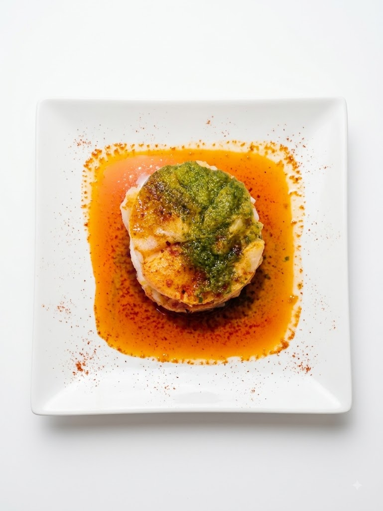 Bacalao, batata y mojo hervido