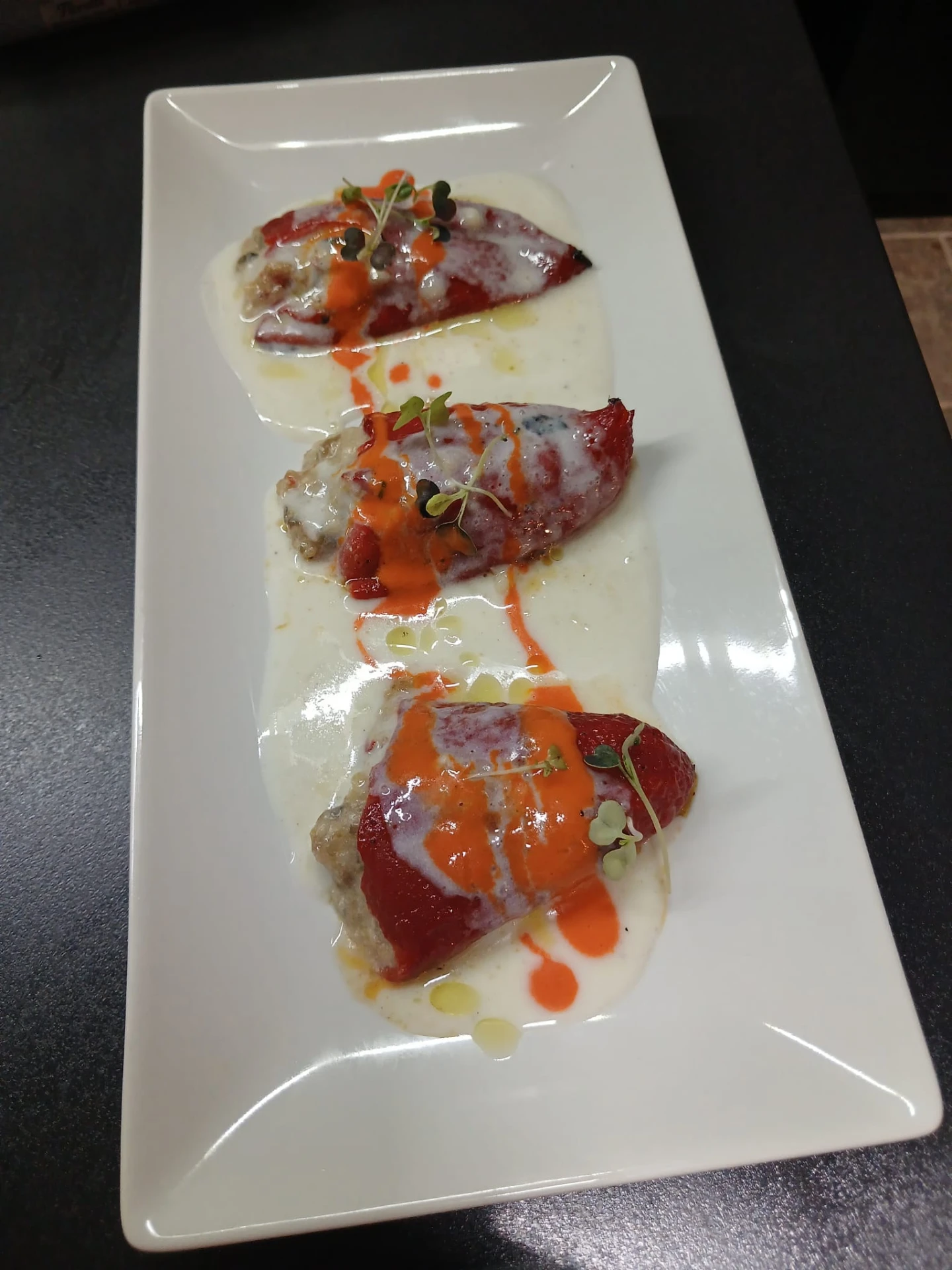 Pimiento de piquillo relleno del día