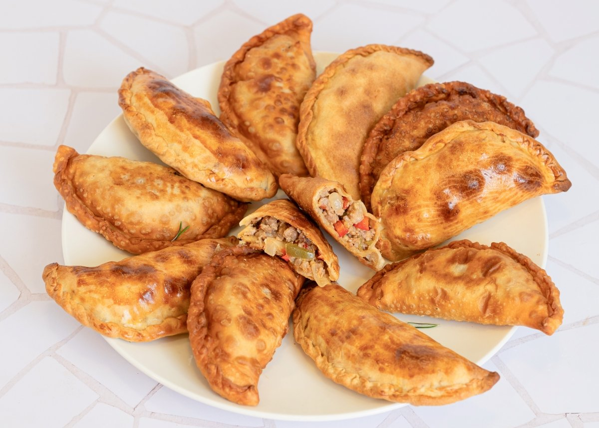Empanadilla de carne de cabra